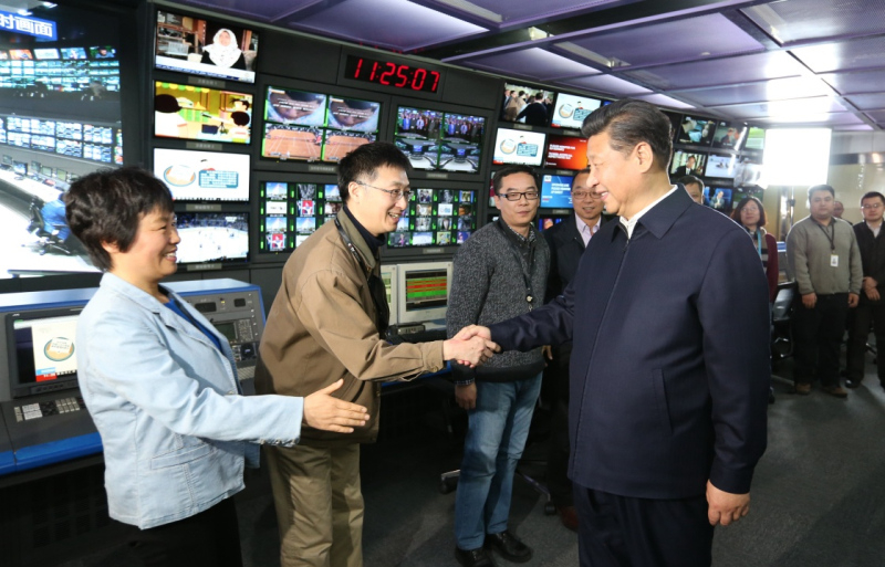 2019年1月25日，十九屆中央政治局在人民日報(bào)社就全媒體時(shí)代和媒體融合發(fā)展舉行第十二次集體學(xué)習(xí)。習(xí)近平總書記主持學(xué)習(xí)并發(fā)表重要講話。